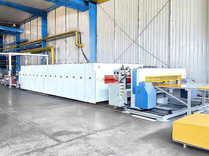 پرس تسمه دوبل برای تولید LWRT