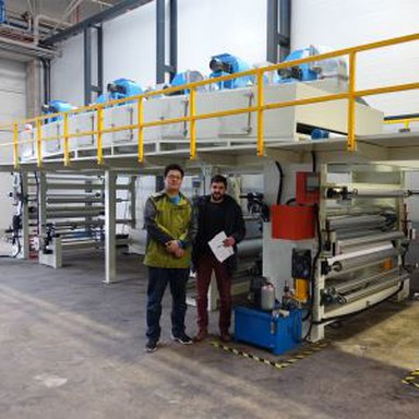 ماشین Bronzing ماشین پرس یا فویل داغ