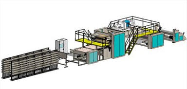 خط تولید پارچه UHMWPE UD